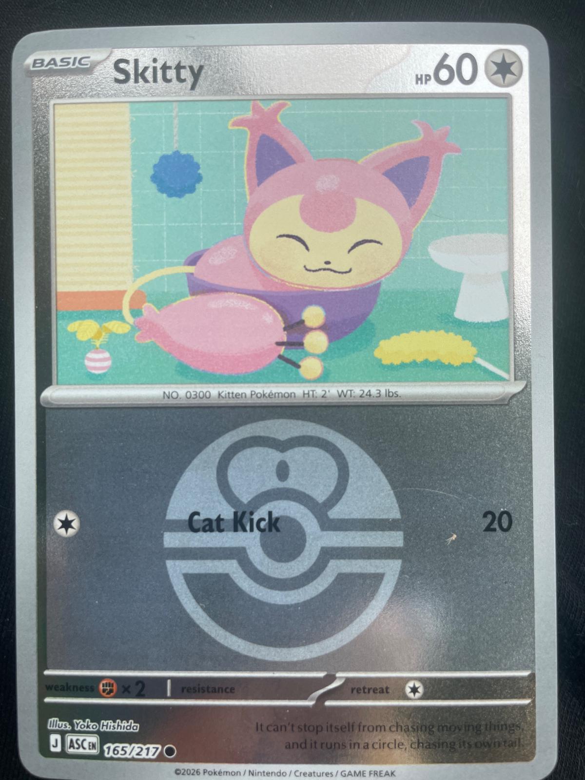Ascended Heroes Skitty [Ball] Pokémon card